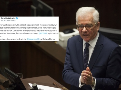Czaputowicz skrytykował prezydenta. Rzecznik odpowiada