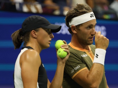 Włosi obronili honor deblistów. Świątek i Ruud przegrali w finale US Open