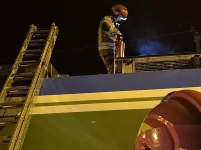 Niebezpieczna sytuacja w pociągu relacji Rzeszów–Tarnów. Ewakuowano pasażerów