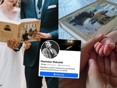 Prowadzący profil Stanisława Wokulskiego poznał dzięki temu żonę, teraz mają syna Aleksandra po prawdziwym imieniu Prusa