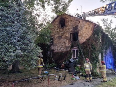 Pożar kamienicy w Lublinie. Nie żyją dwie osoby