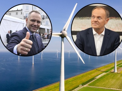 Nawrocki wetuje wiatraki, ale Tusk się nie podda