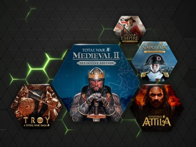 Nowości usługi GeForce NOW. Chmura pełna hitów, do gry dołącza 13 nowych tytułów, w tym seria Total War