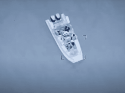 Ukraiński Bayraktar zaatakował na morzu