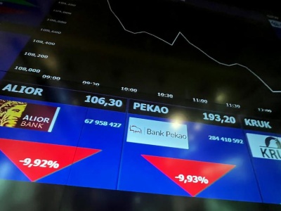 Podatkowa rzeź banków. Najgorsza giełdowa sesja od kwietnia