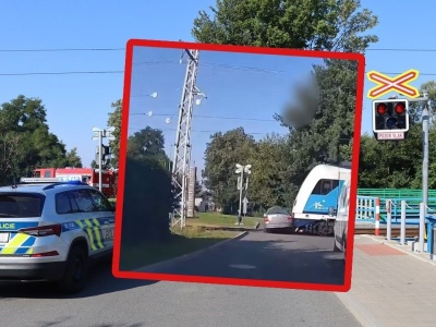 Ucieczkę przed policją przerwał mu pociąg. W najgorszym tego słowa znaczeniu