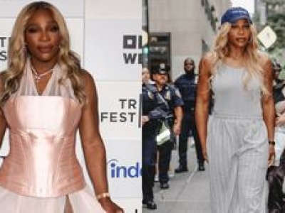 Odchudzona o 14 kilogramów Serena Williams chwali się szczupłą sylwetką w Nowym Jorku