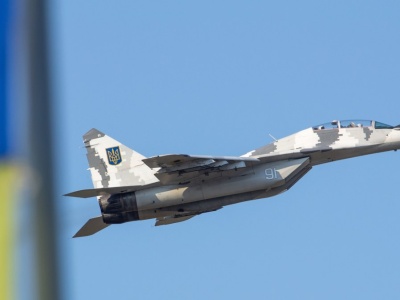 Nocna katastrofa lotnicza w Ukrainie. Myśliwiec rozbity, pilot nie żyje