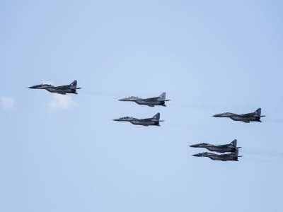 Katastrofa myśliwca MiG-29 w Ukrainie. Zginął 46-letni pilot