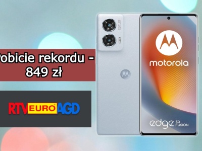 MOTOROLA Edge 50 Fusion za małe pieniądze - RTV Euro AGD przebiło wszystkich