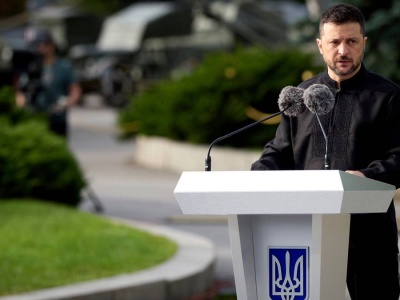 Ważne święto w cieniu wojny. Emocjonalne wystąpienie Zełenskiego