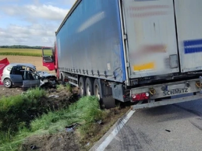 Tragiczny wypadek na trasie Działdowo–Brodnica. Nie żyje 34-letni kierowca
