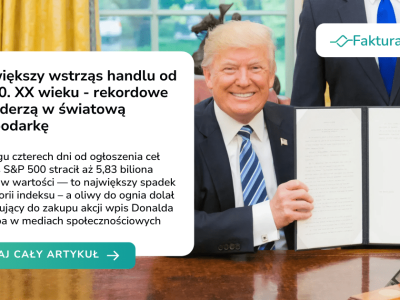 Największy wstrząs handlu od lat 30. XX wieku – rekordowe cła uderzą w światową gospodarkę