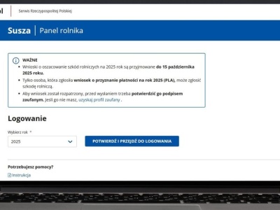MRiRW uruchomiło aplikację – do kiedy wnioski o oszacowanie szkód suszowych 2025?