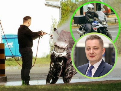 Wiceszef kancelarii Tuska zajechał na myjnię. Odpicował sobie maszynę! [FOTO]