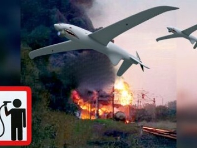 Co tam wieziecie? Benzynka? Świetnie, no to bęc!