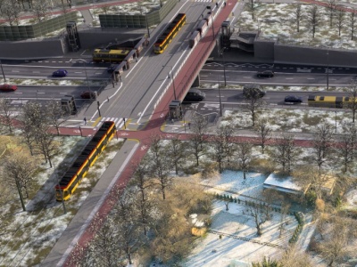 Tramwaj na Gocław coraz bliżej: nowa trasa, zielone torowisko i lepsze połączenia z centrum Warszawy