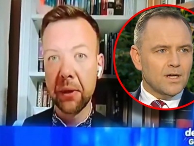 Ukraiński dziennikarz zwyzywał prezydenta Nawrockiego. Powiedział to w programie na żywo w Polsacie [WIDEO]