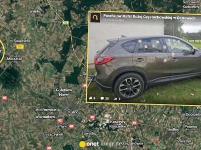 Zaatakowali auto księdza podczas dożynek. W ruch poszła mielonka [ZDJĘCIE]