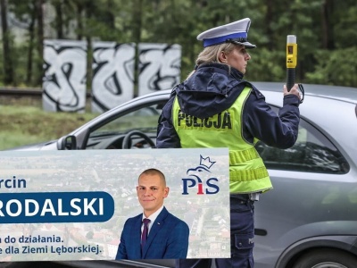 Lębork: polityk PiS w stanie naprutym walnął w czyjś pojazd i odjechał, ale doścignęły go policja i konsekwencje
