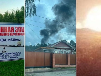 Ukraińcy odcięli paliwo Moskwie. Wielki wybuch rurociągu pod Riazaniem