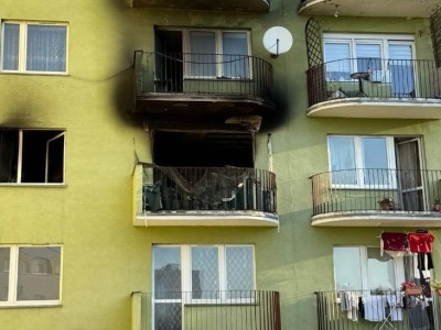 Pożar mieszkania w Brzegu Dolnym. Nie żyje 16-latek