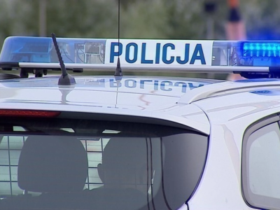 Ukrainiec zaatakował polskich policjantów oraz skopał radiowóz