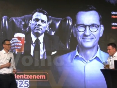 Morawiecki poszedł na spotkanie z Mentzenem. „Pana rządy prowadziły do tego” [WIDEO]