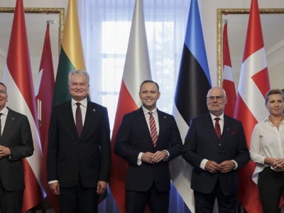 Belweder. Trwa spotkanie prezydenta z liderami państw regionu