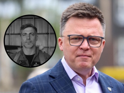 Szymon Hołownia z żoną wstrząśnięci katastrofą lotniczą w Radomiu. 