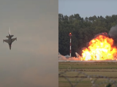 Katastrofa samolotu F16. Pojawił się nowy film