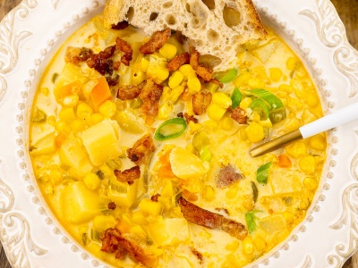 Chowder kukurydziany