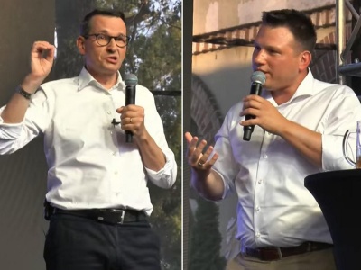 Morawiecki na akcji 
