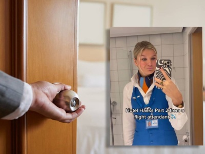 Zanim położysz się spać w hotelu, zrób jedną rzecz. Stewardesy nie ryzykują
