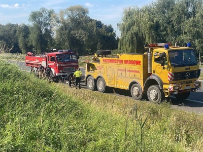 Strażacy z OSP Radłów nie dojechali do pożaru hali