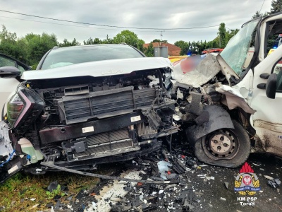Śmiertelny wypadek w Papowie Toruńskim w gminie Łysomice