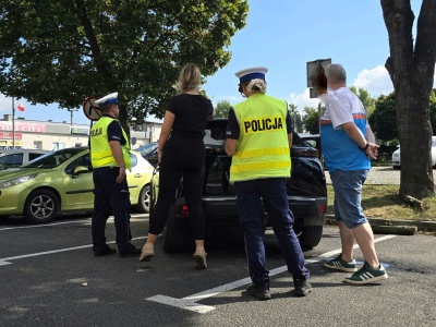 Konar spadł na samochód (ZDJĘCIA)