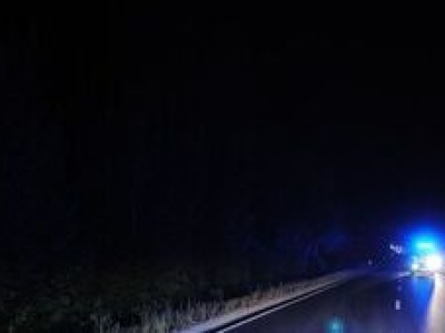 Śmiertelny wypadek na drodze krajowej. Pieszy nie przeżył