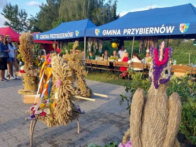 Dożynki w Przybiernowie. 