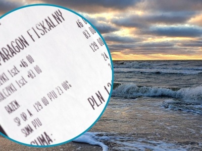 Obiad nad Bałtykiem zakończył się powiadomieniem skarbówki. Turyści oniemieli, gdy dostali rachunek