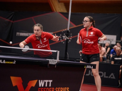 Tenis stołowy: Srebro Brzyskiej i Bajor, Żyworonek z brązem!