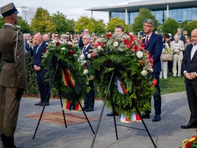 Niemcy oddali hołd ofiarom wojny. 