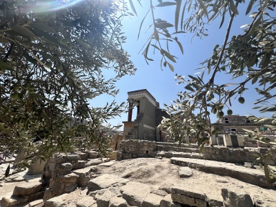 Pałac w Knossos – mityczne siedlisko Minotaura