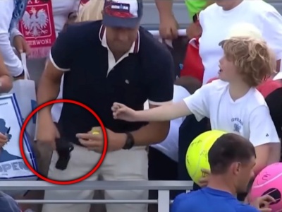 Zabrał dziecku czapkę na US Open. Jest reakcja PZT