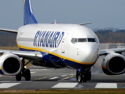 Ryanair obsłużył w sierpniu 21 mln pasażerów