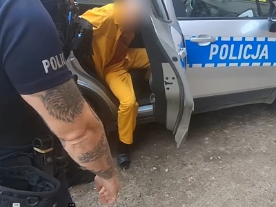 Gmina Olsztynek. Groźby, pobicie i kradzież w nocy. Dwóch znajomych za kratkami