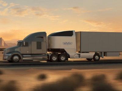 Revoy zmienia ciężarówki w hybrydy. W cztery minuty!