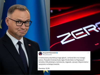 Andrzej Duda został jednym z twórców treści dla Kanału Zero