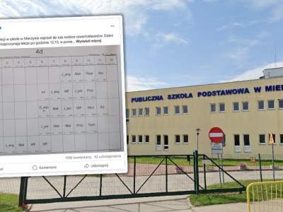 Rodzice wściekli na plan lekcji. 