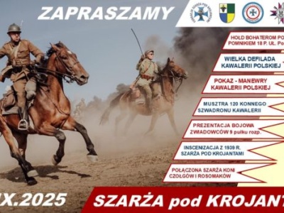 Szarża pod Krojantami 2025 – wyjątkowe wydarzenie historyczne [PROGRAM]